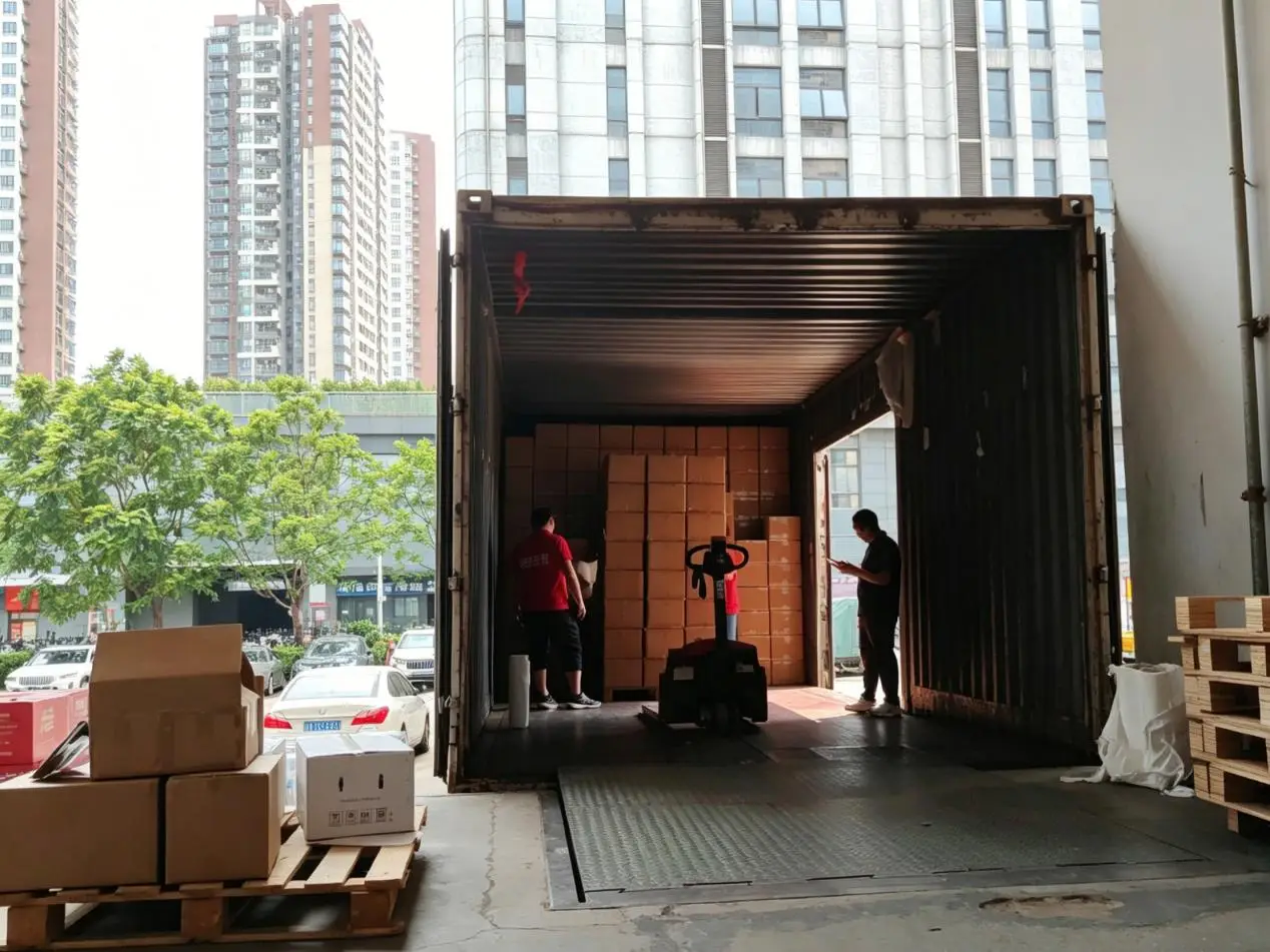 Sorting goods and preparing them for shipment
