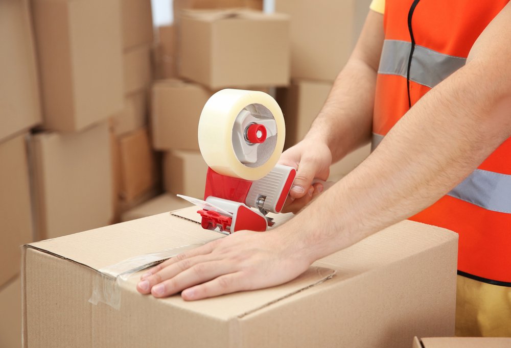 Repacking products in a warehouse