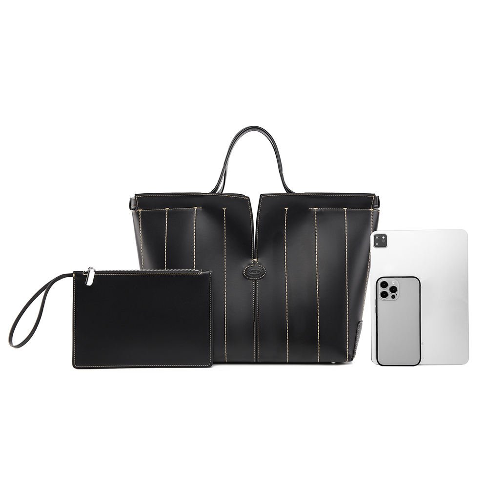White tote handbag shown on a white background.