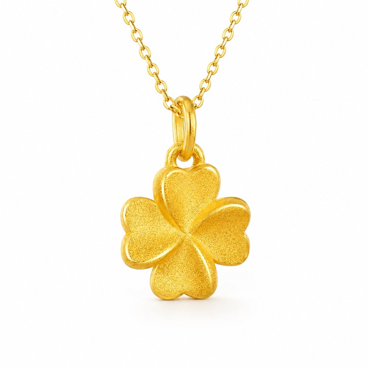 Gold-plated jewelry products on a white background.