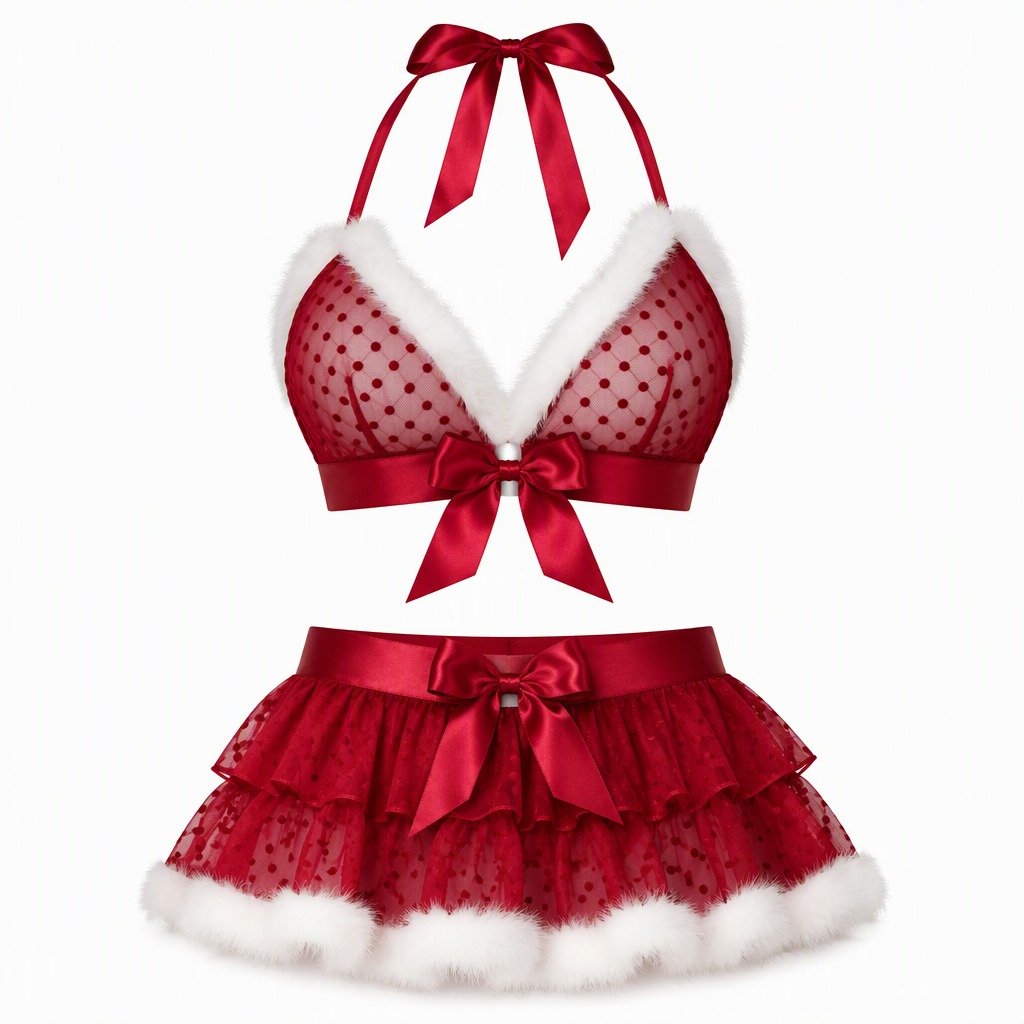 Lingerie and intimate apparel on a white background.
