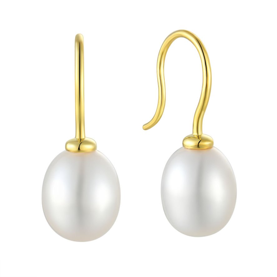 Pearl and beaded jewelry on a white background.
