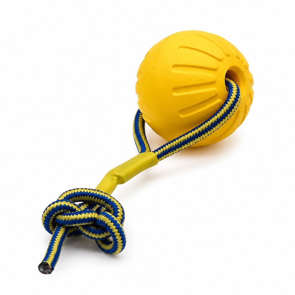 Pet toys on a white background.